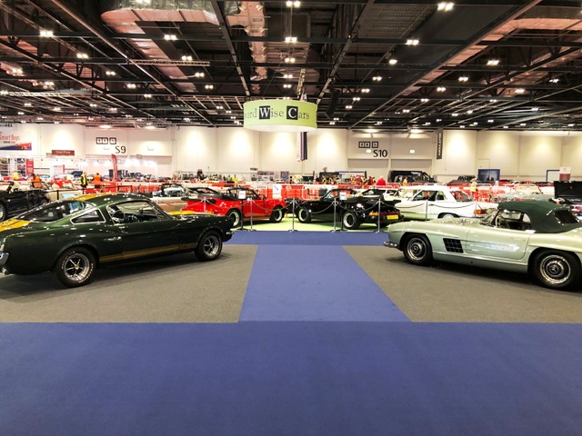 The London Classic Car Show, Feb 15 – 18, 2019